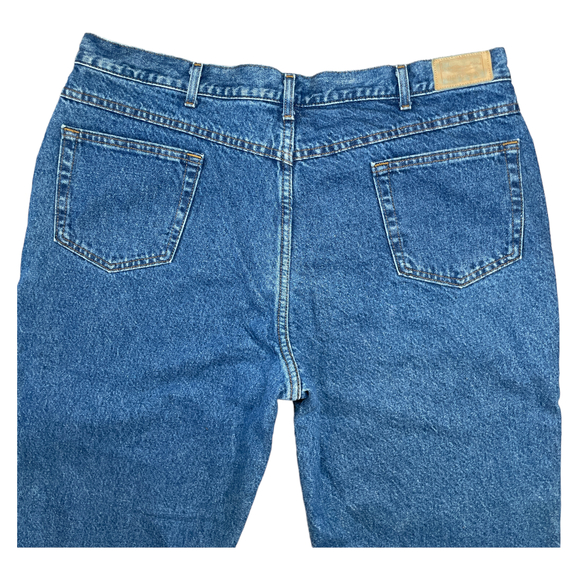 L.L. Bean Vintage Plaid-lined Jeans 42 - Picture 7 of 9